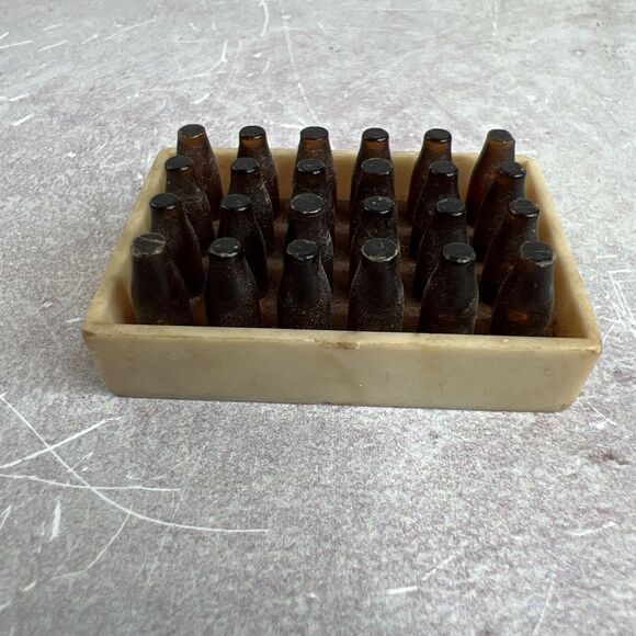 Vintage Miniature Pepsi Cola Case Of 24 Bottles Plastic - Picture 4 of 8